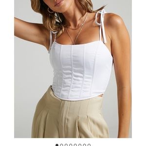 Showpo Corset crop top